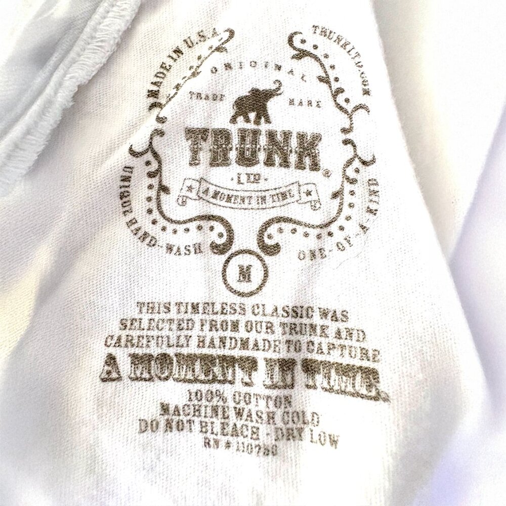 Trunk LTD, David Bowie white t-Shirt _M - Picture 5 of 8